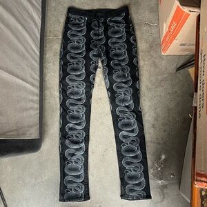 Hysteric Glamour Snake Loop Skinny Denim Jeans